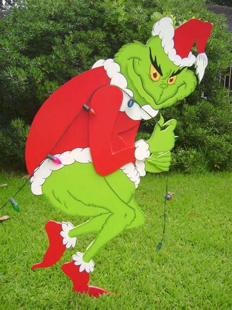 Typical 9. . Grinch decorations outdoor